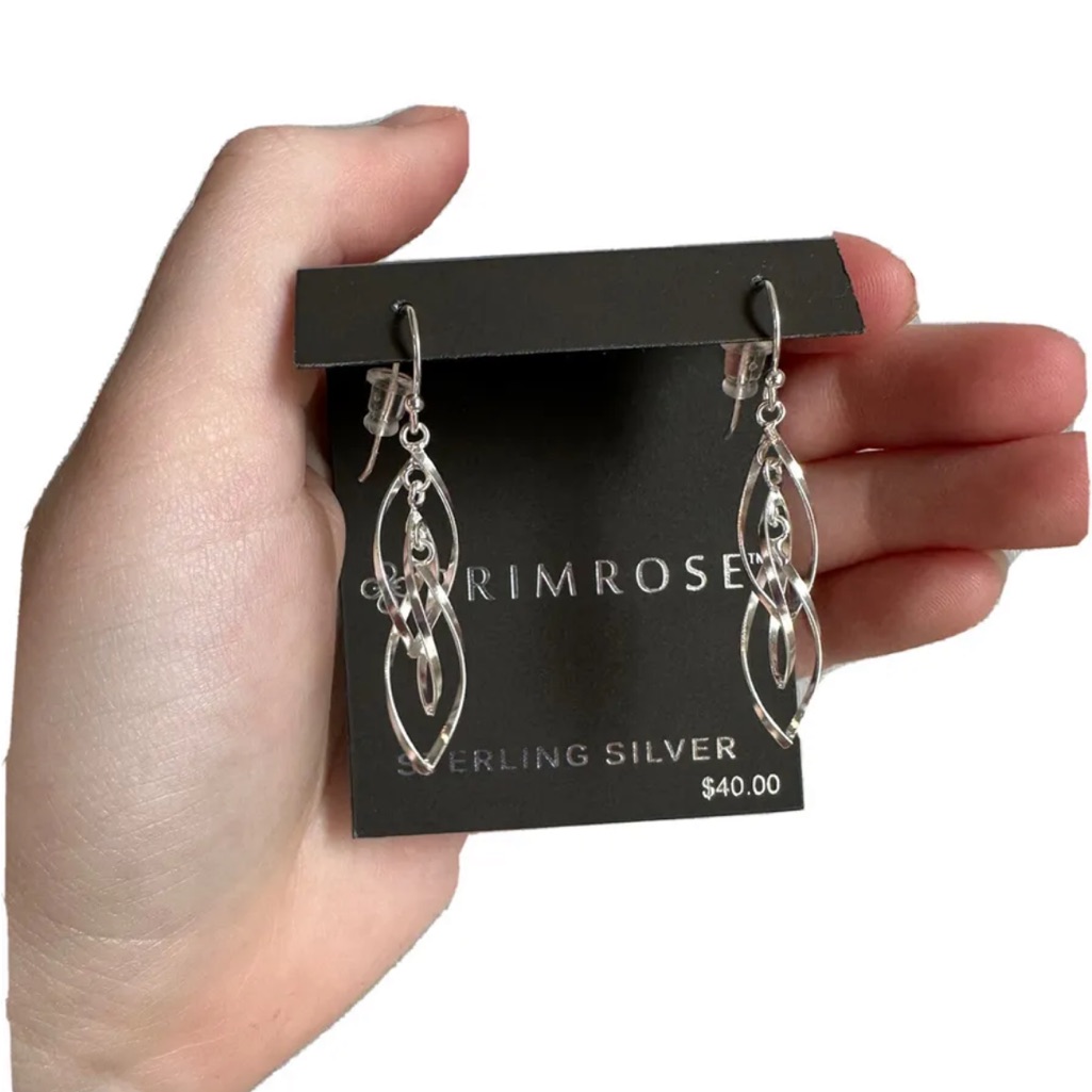 Primrose Sterling Silver Earrings 10$